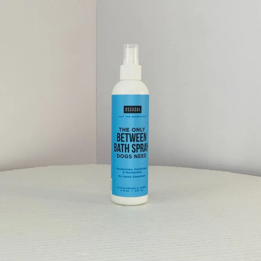 Natural Rapport The Only Between Bath Sandalwood & Amber Dogs Need (8 fl.oz)